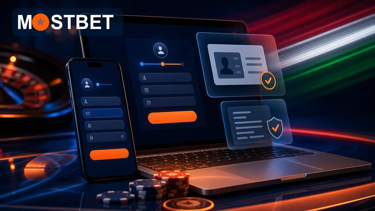 Mostbet regisztráció és belépés